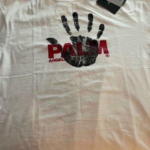 PalmAngels logo print tshirt